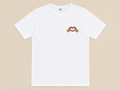 T-shirt Unisexe 100% coton Brodé Coeur & Vitiligo